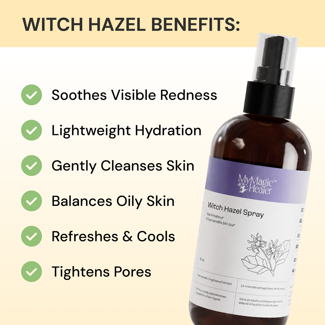 Witch Hazel Spray | 8oz — view 2