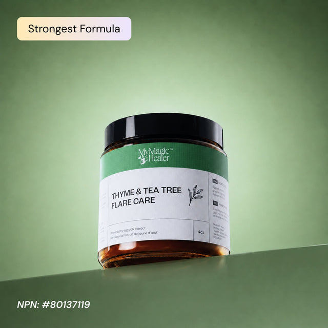 Thyme & Tea Tree Flare Care — product