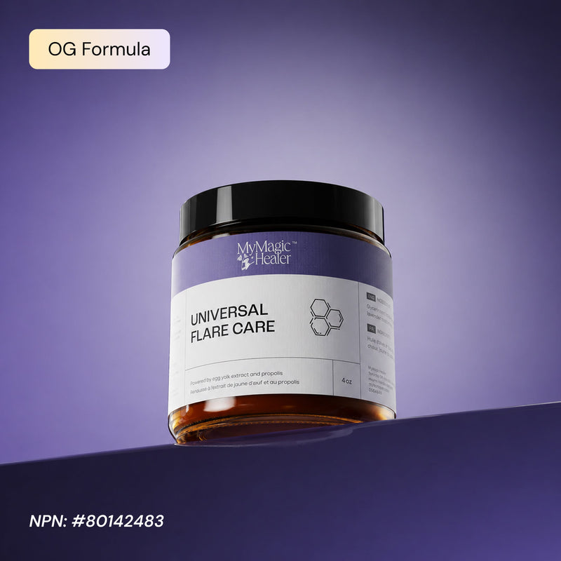 Warm it, press it in