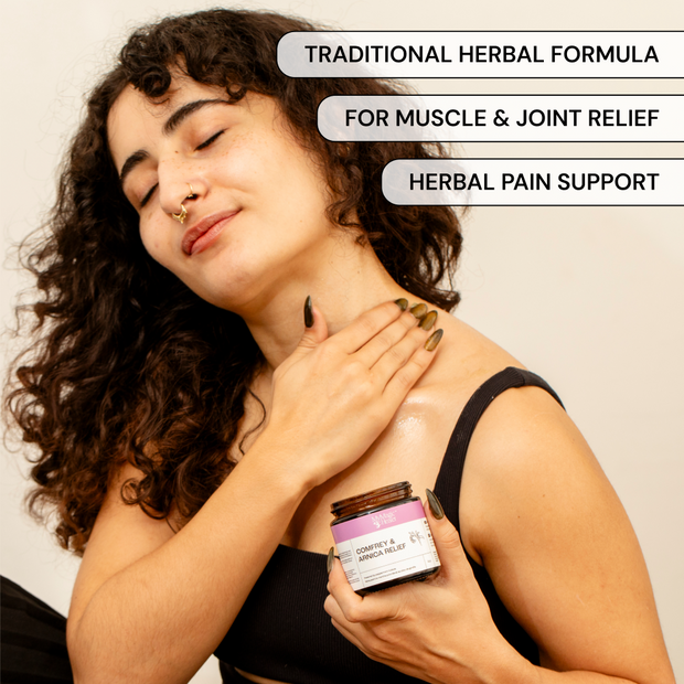 Customer photo and message about Comfrey & Arnica Relief