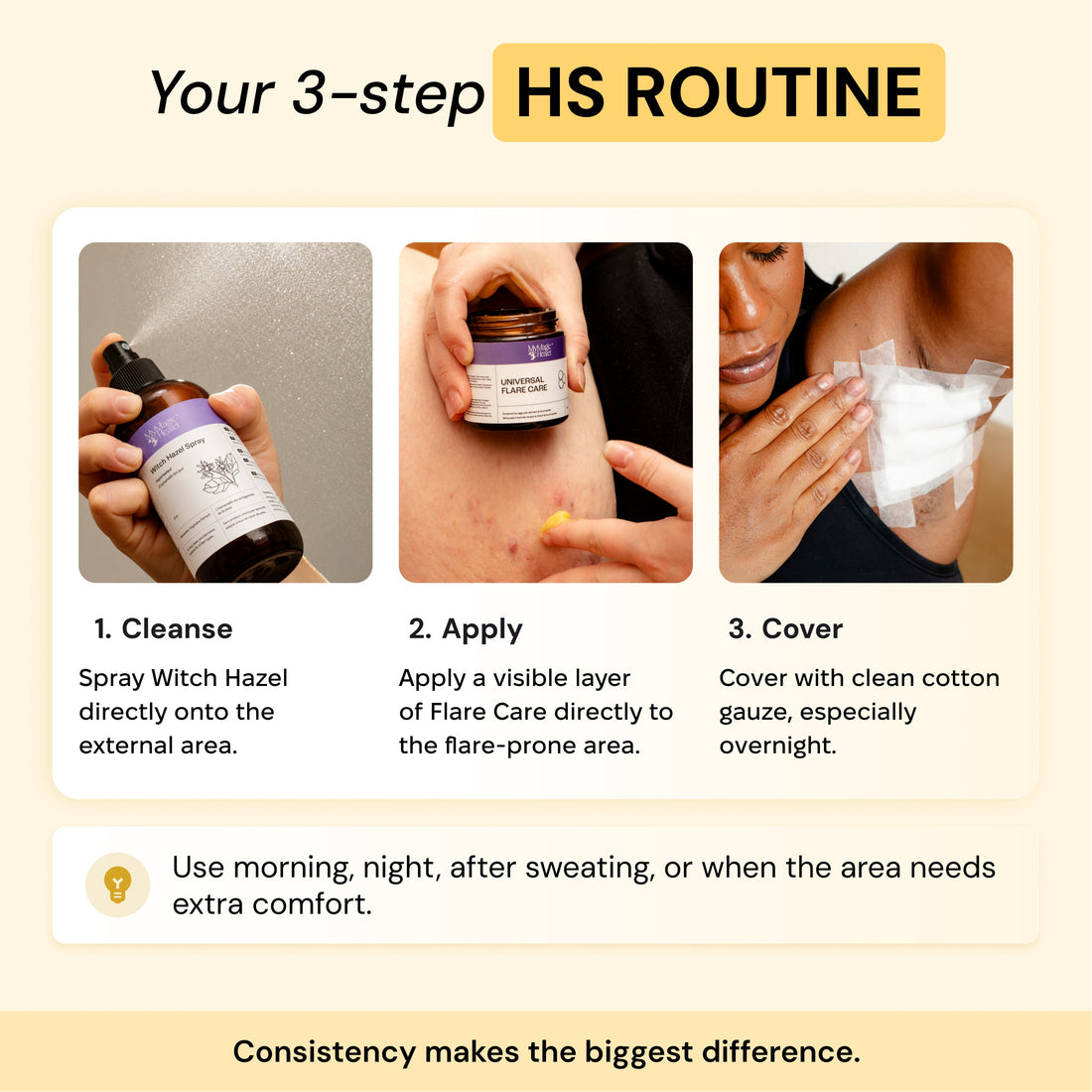 HS Warriors Daily Flare Care Bundle — view 4